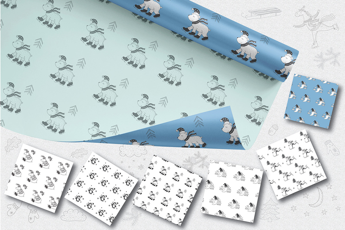 Сool CHRISTMAS Bundle., a Seasonal Illustration by Designwork (Photo 62 of 73)