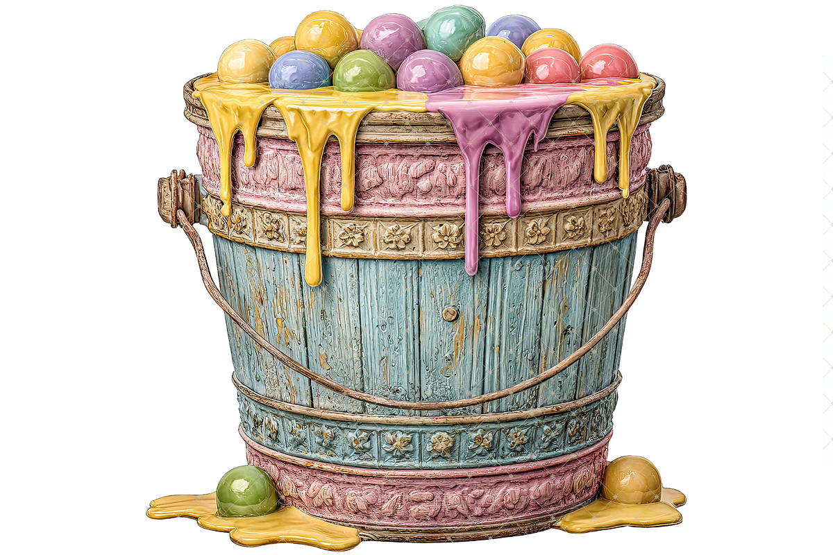 Paint Bucket Clipart PNG, an Illustration by Memories By Lea (Photo 17 of 18)