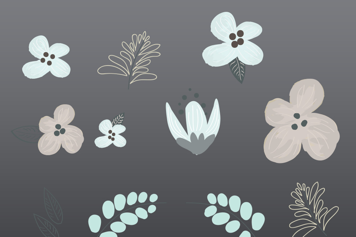 Floral Frame Vector & PNG, an Illustration by TheBlogLoft (Photo 2 of 2)