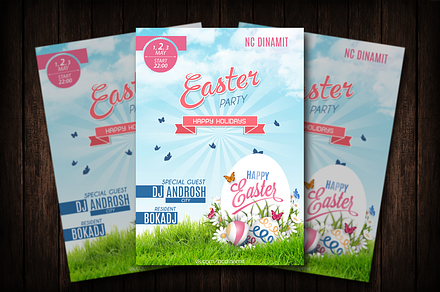 Easter Day Flyer Template