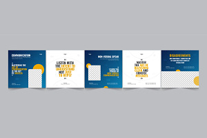 How to be skilled in communication, a Social Media Template by thedesignsource