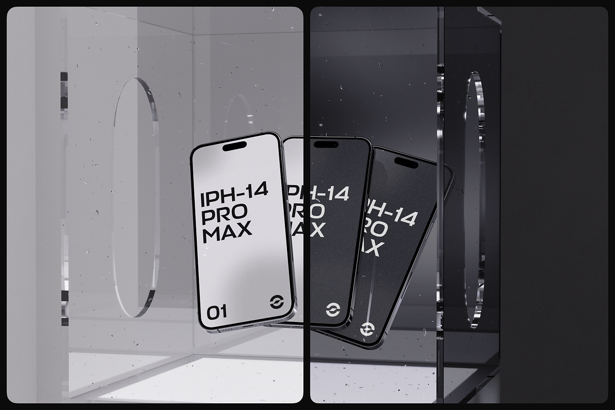 iPhone 14 Pro Max Bundle - 21 Mockup, an iPhone Mockup by 360 Mockups (Photo 12 of 13)