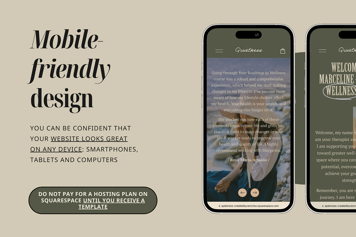 Wellness Squarespace Template, a Squarespace Template by Eden Origin Studio (Photo 10 of 11)