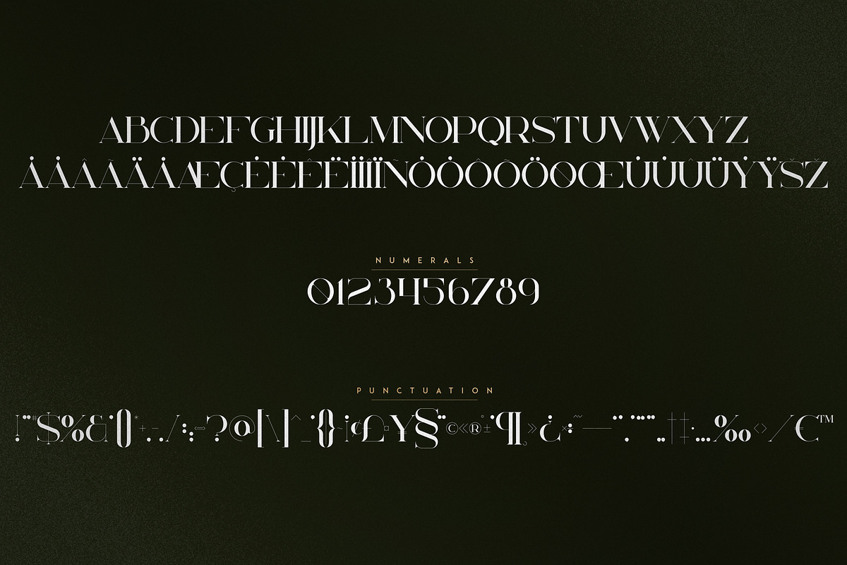 Billionaire Club - Art Deco Serif, a Serif Font by VP Fonts (Photo 9 of 12)