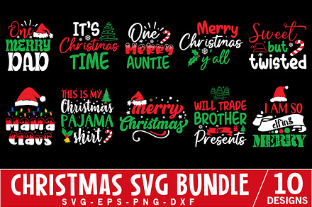Christmas SVG Bundle, Xmas Shirt