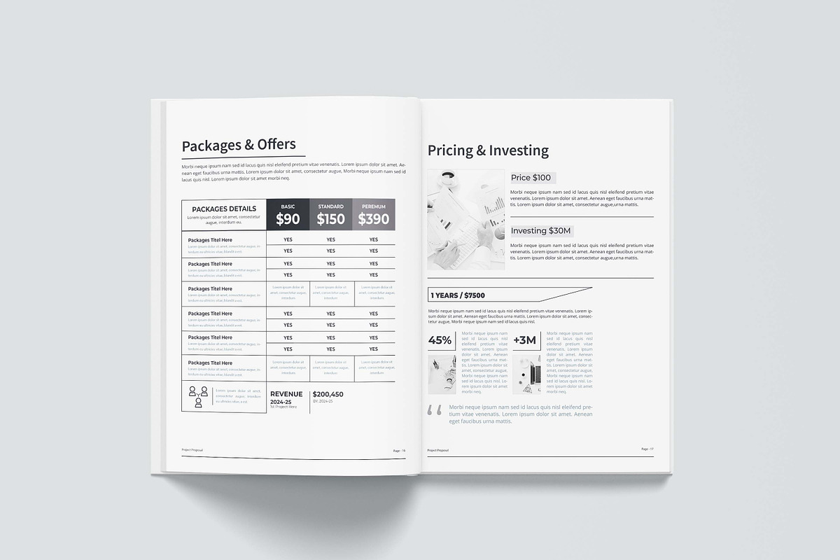 Project Proposal - Canva, a Brochure Template by obayes (Photo 17 of 21)
