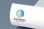 Nature Wellness Round Logo, a Branding & Logo Template by Design_Planet (Thumbnail 2 of 2)