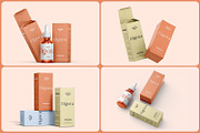 Serum Dropper Bottle with Box Mockup, a Packaging Mockup by RamStudio2 (Thumbnail 1 of 10)