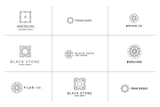 27 Geometric Logo Templates, a Branding & Logo Template by The Flyer Press (Thumbnail 2 of 4)