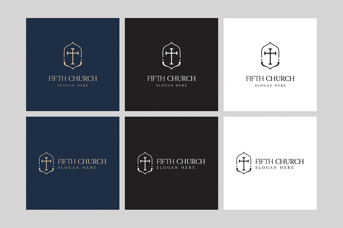 Church Logo Template, a Branding & Logo Template by BrandPacks (Photo 4 of 5)