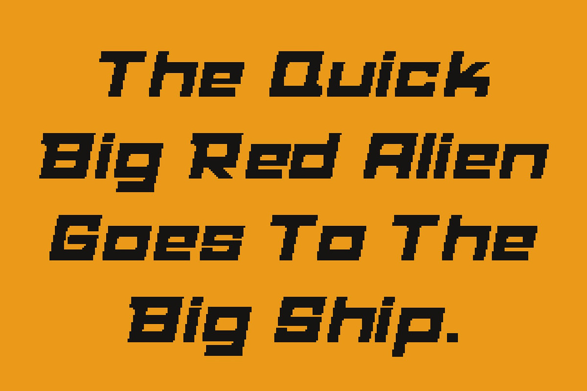 CS Bytex Pixel, a Sans Serif Font by Craft Supply Co. (Photo 6 of 8)