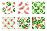 Sweet Watermelon Design Kit, a Food Illustration by Artspace (Thumbnail 2 of 4)