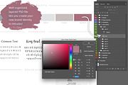 Brand Board Template: Jannete+co, a Presentation Template by amber&ink (Thumbnail 3 of 5)