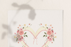 Warmly Valentines Watercolor