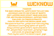 Bright Side font, a Sans Serif Font by weknow (Thumbnail 6 of 8)