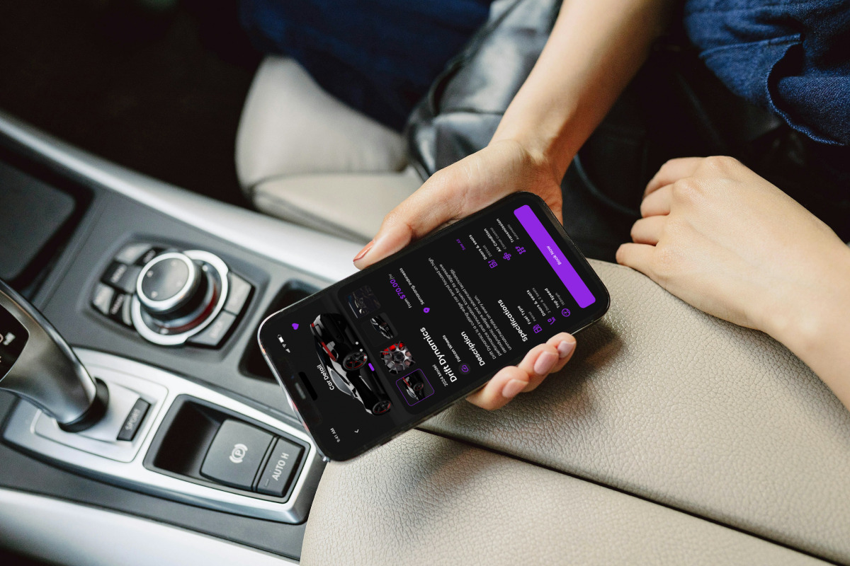 AutoHopper - Car Rental Mobile App, an App Template by trabaskriya (Photo 2 of 5)