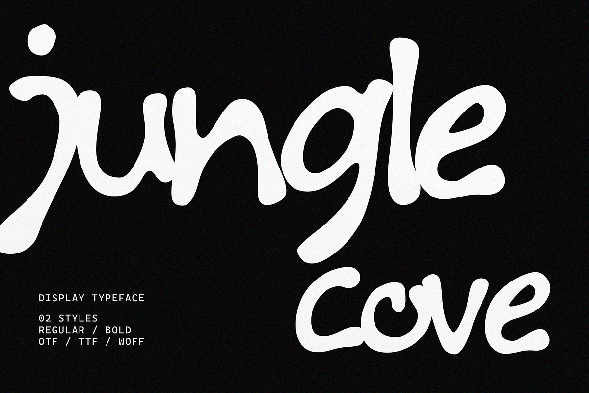 Jungle Cove – Handwritten Font, a Handwritten Font by Hasbi Creative (Photo 1 of 12)