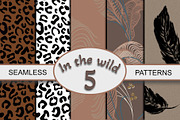 Animal Print Jungle Theme Patterns, a Pattern Graphic by faeDesign (Thumbnail 1 of 11)