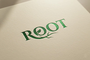 Root Organic Natural Botanical Logo, a Branding & Logo Template by yopie