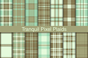 #253 Tranquil Olive Plaid Patterns, a Pattern Graphic by Plaid4You (Thumbnail 1 of 5)