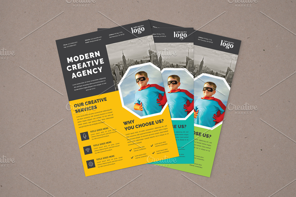 Flyer Template, a Flyer Template by Alice_s (Photo 1 of 10)