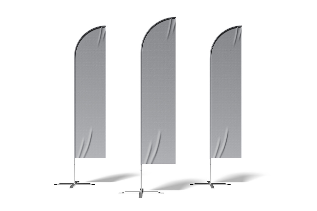Flag Mockup, an Advertising Mockup by mockupbuys (Photo 13 of 26)