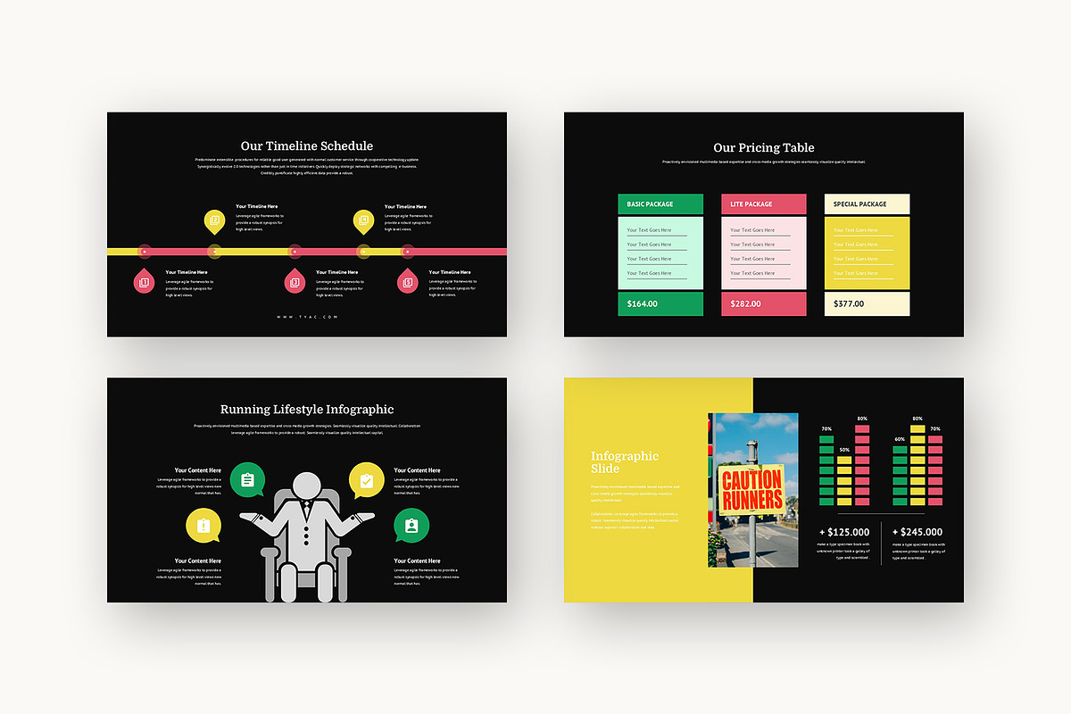 Tyac : Running Life Google Slides, a Presentation Template by Punkl Camp (Photo 10 of 16)