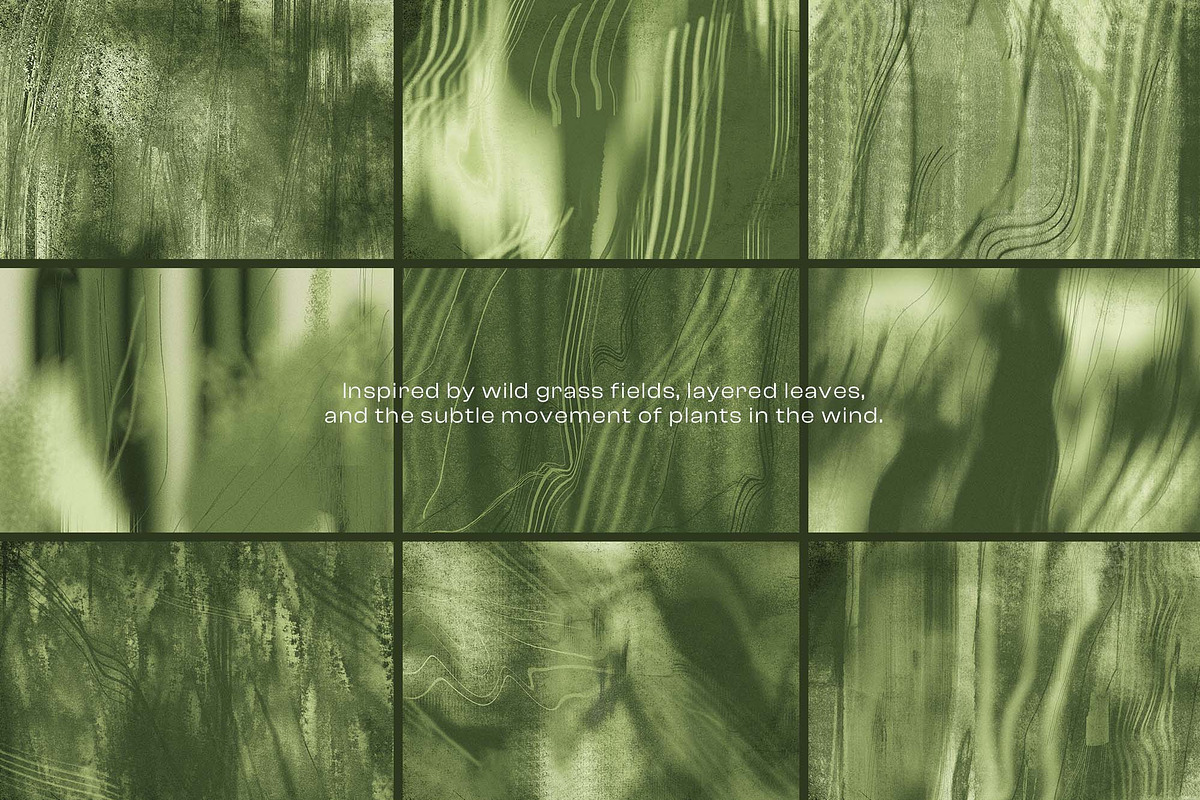Greenery - abstract backgrounds, a Background Graphic by DigARTbyHavroshka (Photo 6 of 9)
