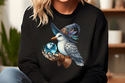 Spooky Halloween Quirky Birds Clipar, an Illustration by DreamCafeArt (Thumbnail 5 of 7)