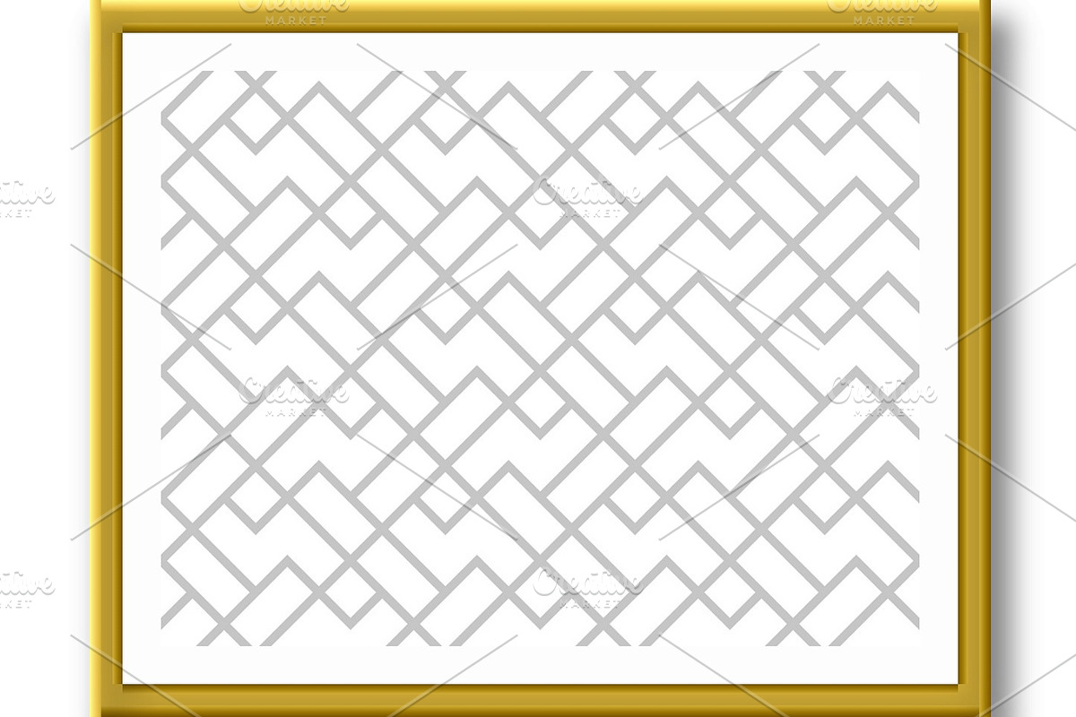The geometric pattern with lines, a Pattern Graphic by RODINA (Photo 2 of 3)