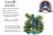 Morocco Travel clipart Set, a Decorative Illustration by ThatsDesignArt (Thumbnail 2 of 10)