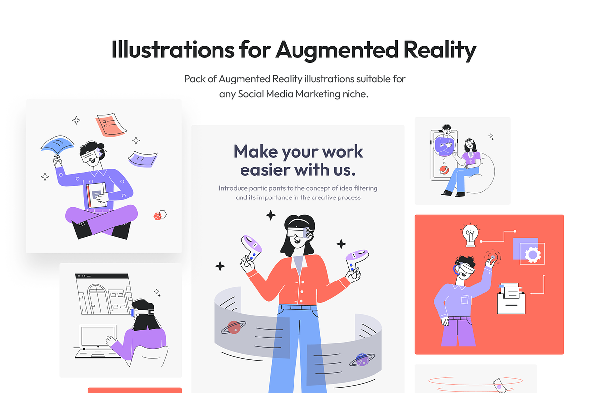 Augmented Reality Illustrations, a Person Illustration by Prosymbols (Photo 4 of 9)