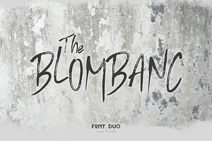 Blombanc Font Duo