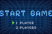 Arcade start screen. Retro game, an Object Illustration by Stock-Smart-Start (Thumbnail 2 of 3)