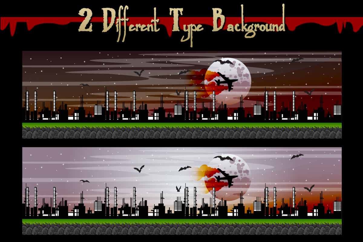 Zombie Escape Game Assets, an Illustration by erkoudesign (Photo 4 of 16)
