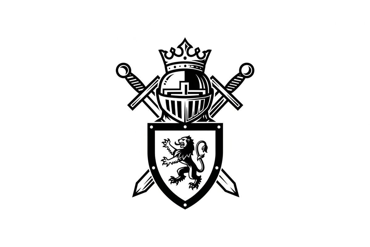 Medieval Knight Shield Vector Bundle, an Illustration by Designs_River (Photo 4 of 51)
