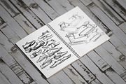 Sketchbook / Notebook Mock-Up, a Print Template by MassDream (Thumbnail 2 of 13)