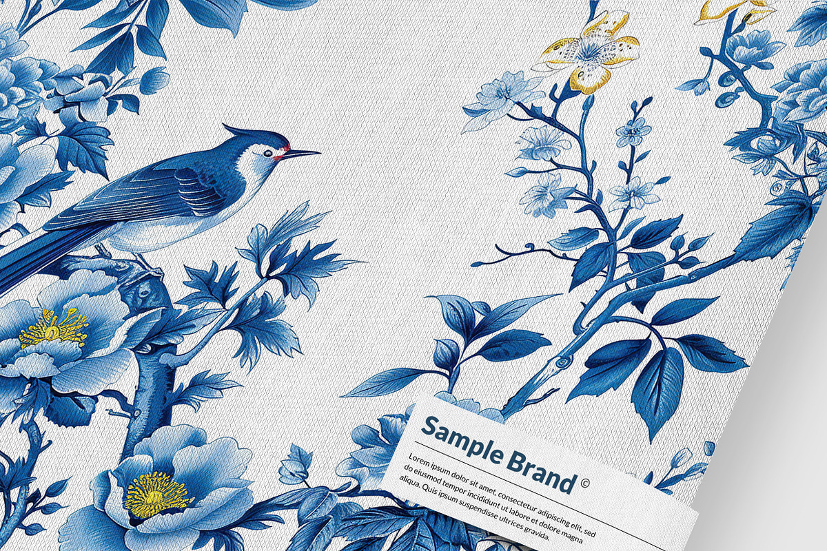 SPRING CHINOISERIE Seamless Pattern, a Pattern Graphic by AYAKA Studio Co. (Photo 2 of 8)