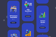 Financial Growth 3D Illustration, a Characters & Person 3D Model by novia99design (Thumbnail 3 of 6)