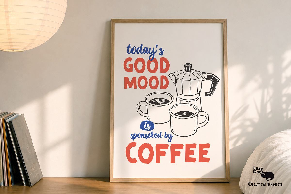 Coffee Lover Designs, an Object Graphic by Lazy Cat (Photo 5 of 7)