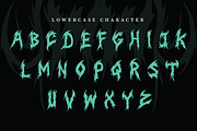 Xhorven - Death Metal Typeface, a Blackletter Font by Eltypesstudio (Thumbnail 7 of 12)