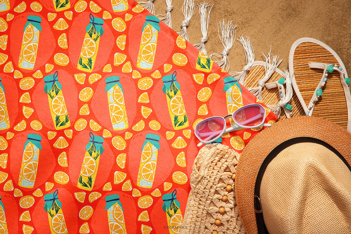 Limes and Lemons Patterns, a Pattern Graphic by GVGraphics (Photo 15 of 18)