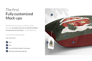 Xmas Pillows Covers 14xMock-ups, a Print Template by Mocca Mockups Store (Thumbnail 2 of 7)