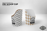Paper Scoop Cup Packaging Mockup, a Cups & Container Mockup by INCDesign (Thumbnail 6 of 7)