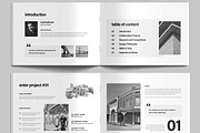 Modern Architecture Portfolio Layout, a Brochure Template by MightyDesign (Thumbnail 3 of 9)