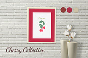 Сherry collection, a Pattern Graphic by oKOLOstyle (Thumbnail 7 of 7)