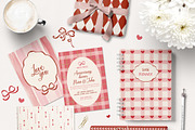 Romantic bows, frames, patterns, a Pattern Graphic by Cozy pattern shop (Thumbnail 2 of 10)