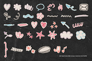 258 Multicolored Chalk Doodles Paper, an Abstract Photo by Ksuview (Thumbnail 7 of 8)