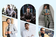 Collage Photo Frame Design Bundle, a Print Template by MRI STUDIO (Thumbnail 48 of 52)