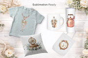 Victorian Christmas Sublimation, a Decorative Illustration by Artnoy (Thumbnail 6 of 8)